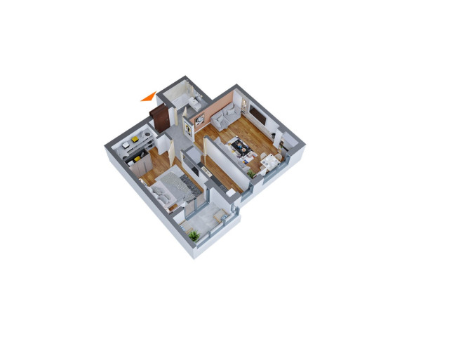 2 camere,  decomandat,  58 mp, de vanzare apartament nou in zona Canta,  (Bariera Dacia) 145013