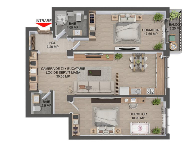 Apartament nou de vanzare, 3 camere,  decomandat,  75 mp, Popas Pacurari,  (Antibiotice ) 150930