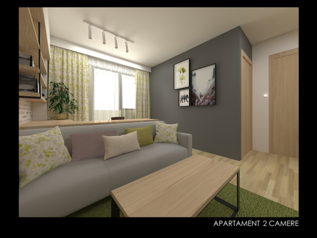 Miroslava apartament nou  56 mp, 2 camere,  decomandat, de vanzare,  (Pepinierei) 129974