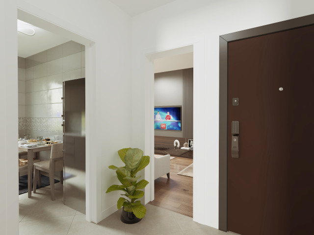 Apartament nou, 1 camera  decomandat,  29 mp, Frumoasa, de vanzare,  (Hlincea) 148841