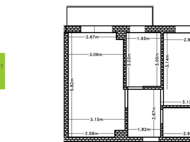 Bucium apartament nou  50 mp, 2 camere,  decomandat, de vanzare,   153839