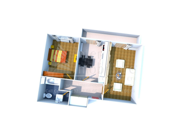Bucium apartament nou  62 mp, 2 camere,  decomandat, de vanzare,  (Visani - Str Sf Ilie) 148284