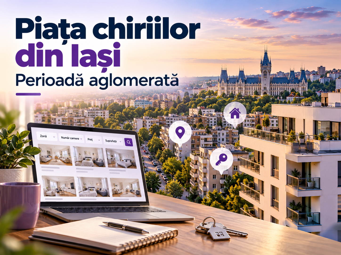 Piata chiriilor din Iasi intra intr-o perioada aglomerata. Cum gasesti o oferta reala si potrivita?