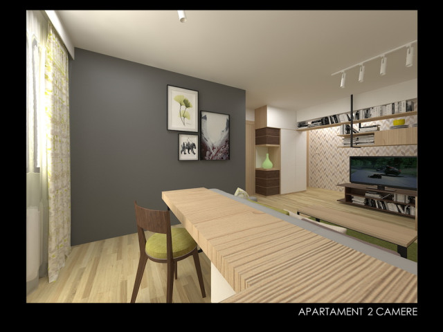 Apartament nou, 2 camere  semidecomandat,  58 mp, Nicolina, de vanzare,  (Pepinierei) 129971