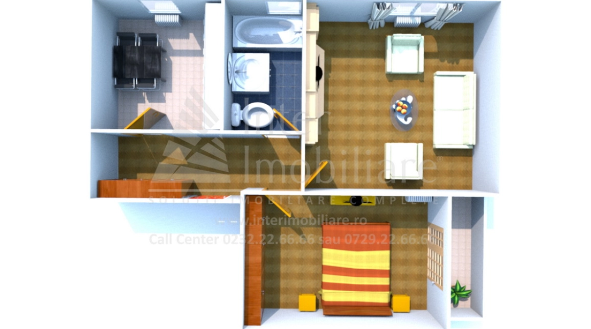 Oferta 2 camere, decomandat, 50 mp, de vanzare apartament nou in zona Galata,  Notariat Iulia Paduraru imagine 1
