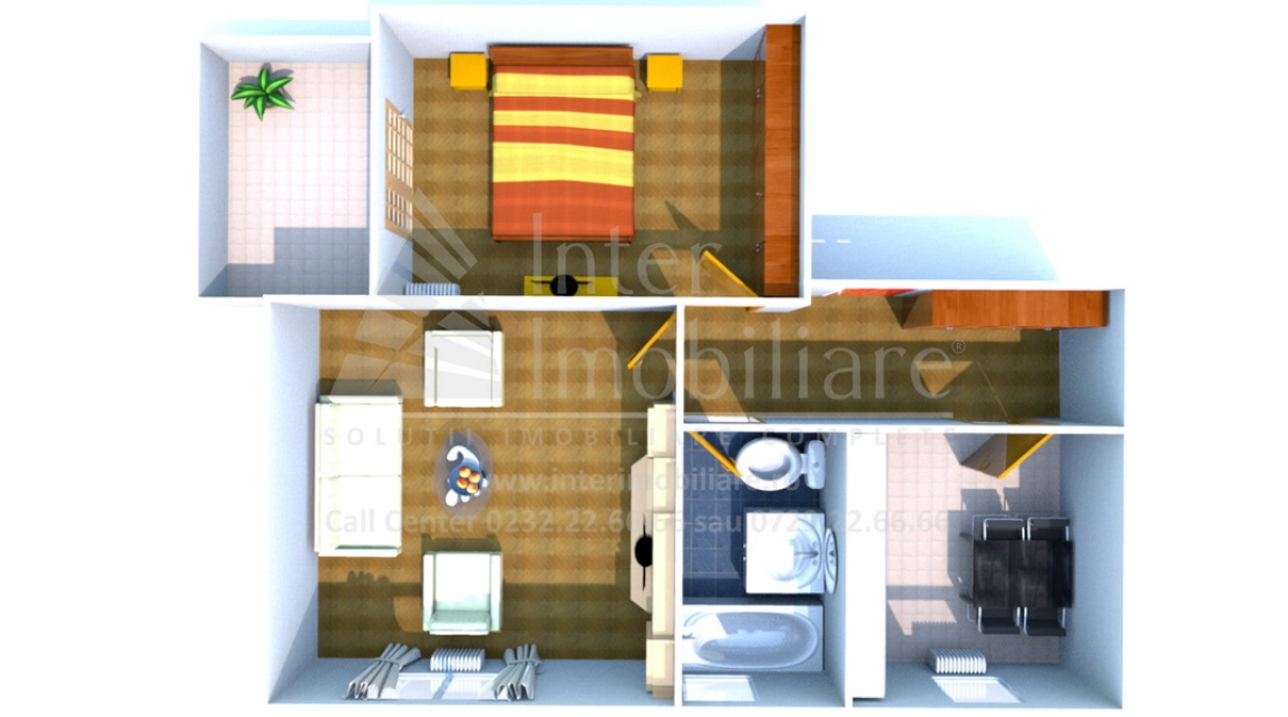 Oferta 2 camere, decomandat, 50 mp, de vanzare apartament nou in zona Galata,  Notariat Iulia Paduraru imagine 2