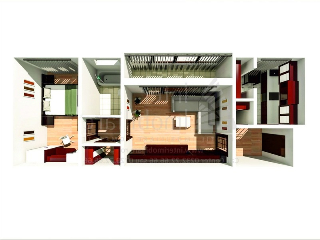 De vanzare apartament, 2 camere,  semidecomandat,  50 mp, Podu Ros,  (BD. CANTEMIR, 2 MINUTE DE PALAS) 162287