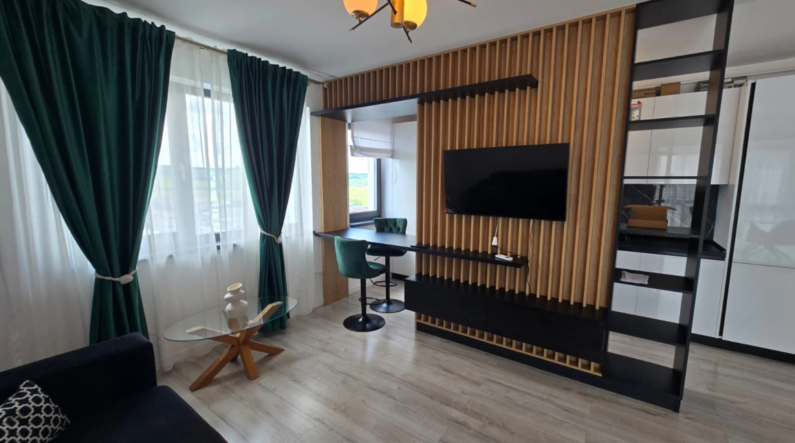 Oferta Dacia apartament nou 55 mp, 2 camere, open-space, de inchiriat,  Comat Towers imagine 1