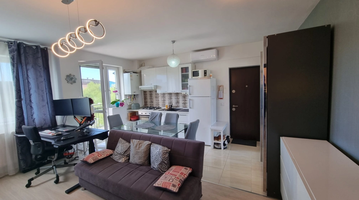 Oferta 2 camere, open-space, 43 mp, de vanzare apartament nou in zona Bucium,  Trei Fantani imagine 2