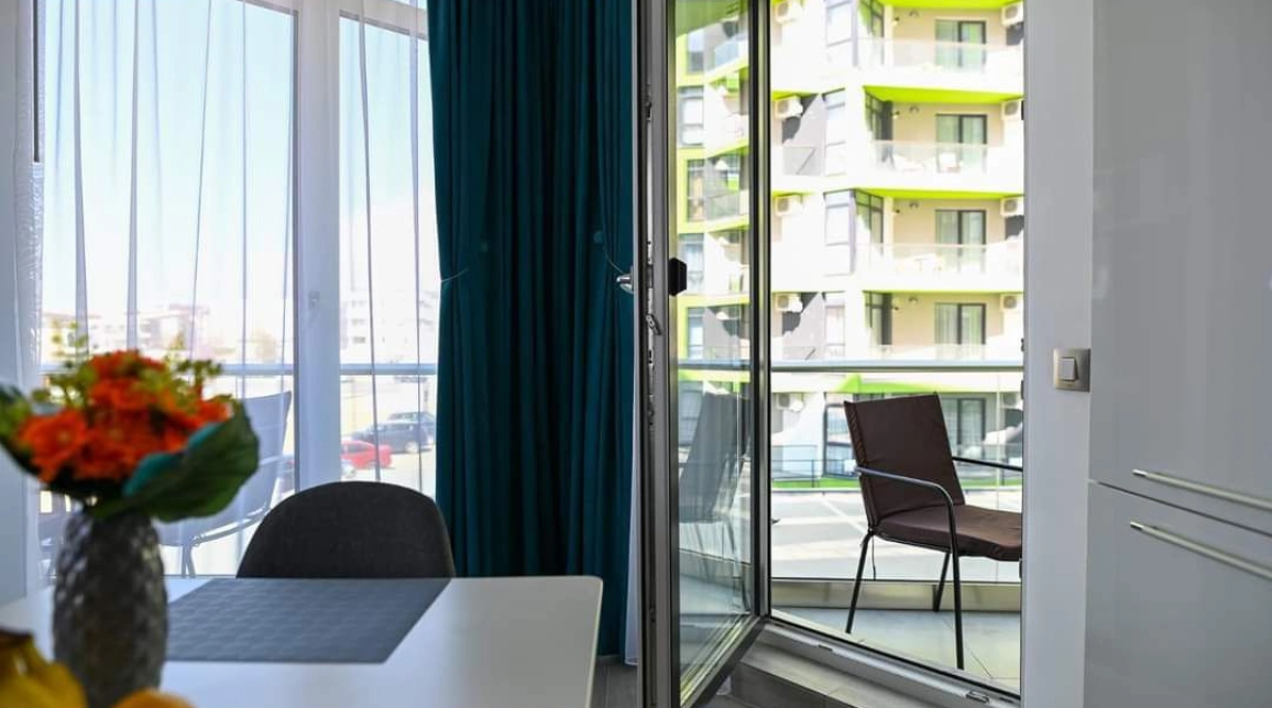 Oferta Apartament nou, 2 camere decomandat, 68 mp, Mamaia Nord, de vanzare,  Alezzi,VEDERE LATERALA la MARE,cu PARCARE-159000 imagine 15