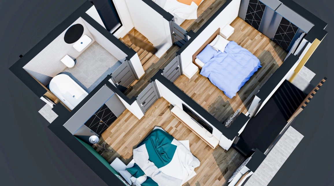 Oferta 4 camere, 120 mp, de vanzare casa in zona Rediu,  Restaurant Casa Blanca imagine 3