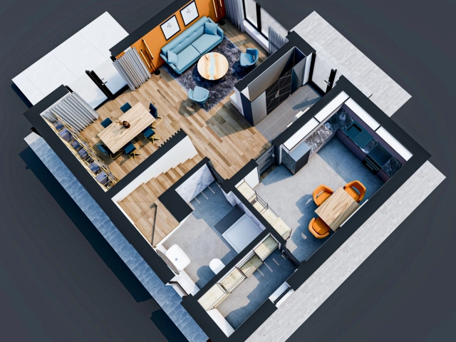 Apartament 4 camere - Rediu
