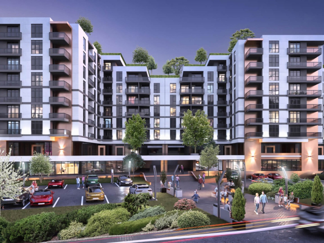 Apartament nou, 2 camere  open-space,  49 mp, Podul de Fier, de vanzare,  (CA Roseti) 159186