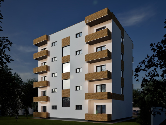Visani apartament nou  40 mp, 1 camera,  decomandat, de vanzare,  (Profi Visan) 161769