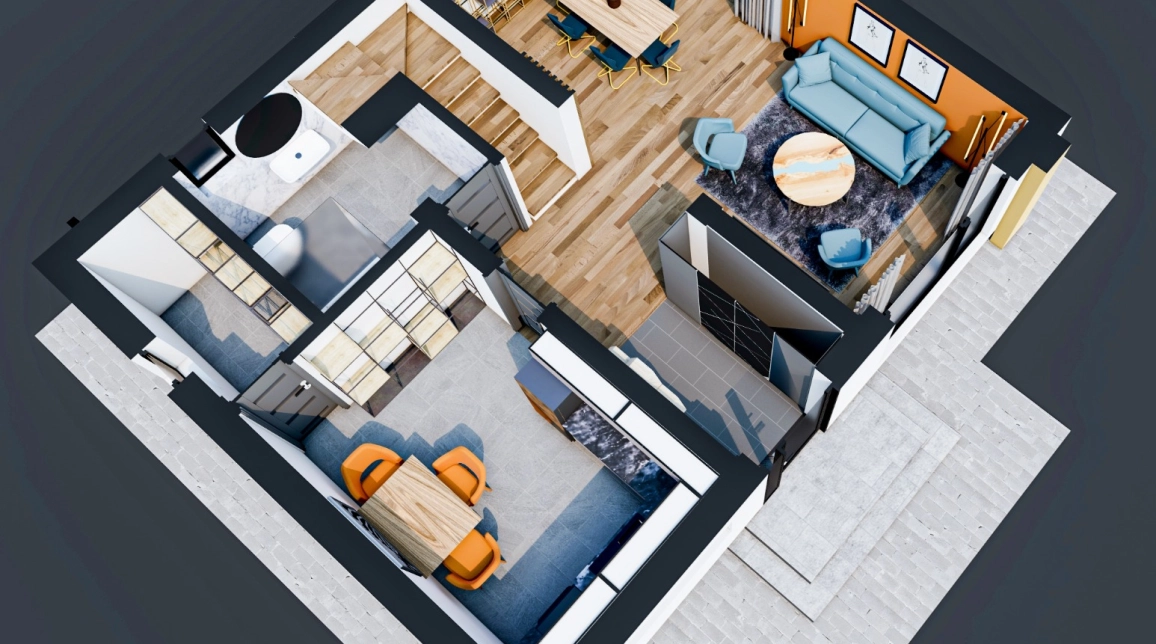 Oferta 4 camere, 120 mp, de vanzare casa in zona Rediu,  Restaurant Casa Blanca imagine 9