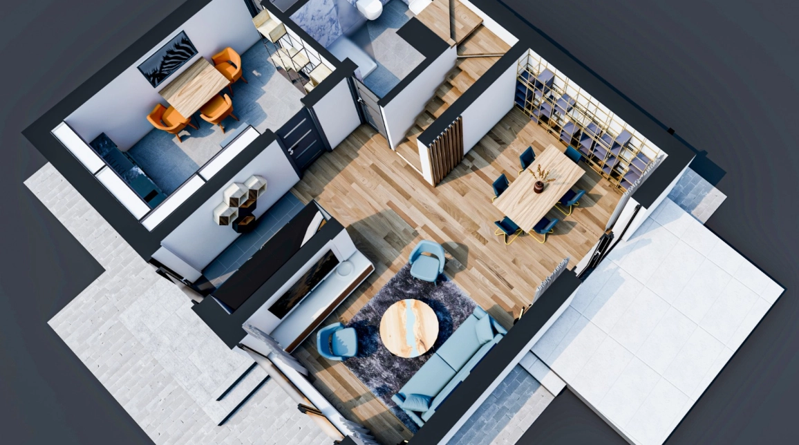 Oferta 4 camere, 120 mp, de vanzare casa in zona Rediu,  Restaurant Casa Blanca imagine 21