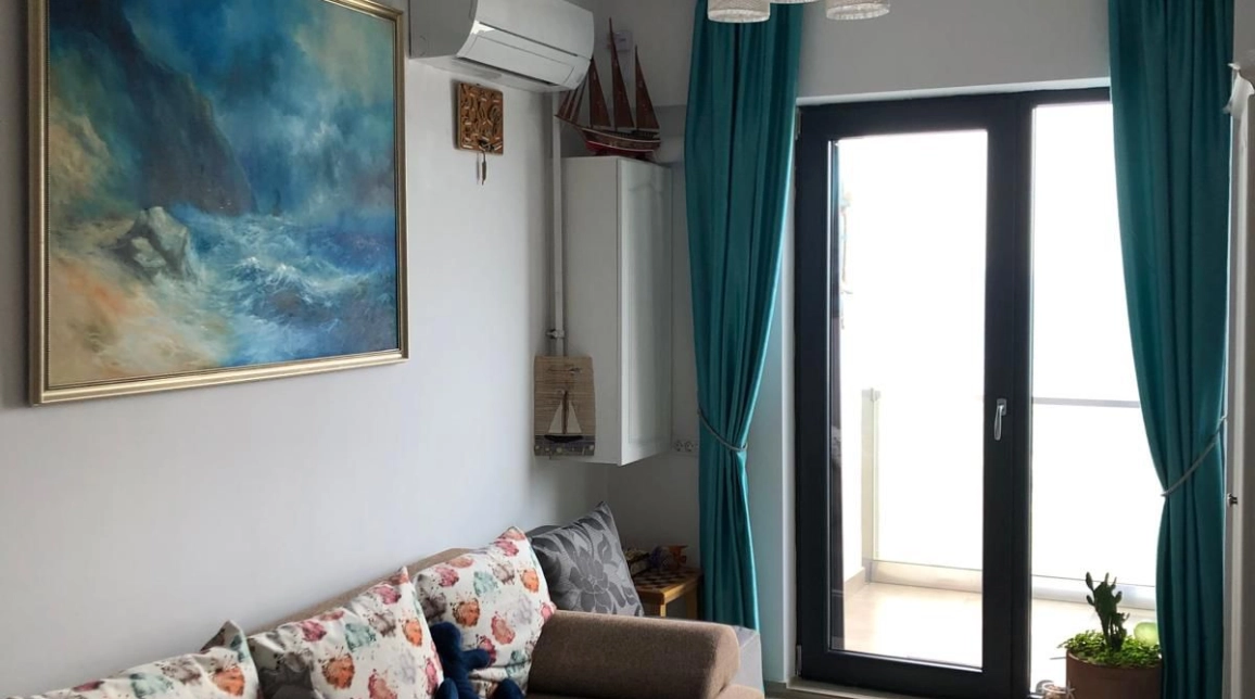 Oferta Mamaia Nord apartament nou 43 mp, 2 camere, decomandat, de vanzare,  PRIMA LINIE la MARE, VEDERE FRONTALA  180 grade imagine 3