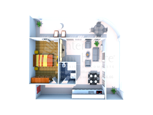 2 camere,  open-space,  99 mp, de vanzare apartament nou in zona Mamaia Nord,   161773