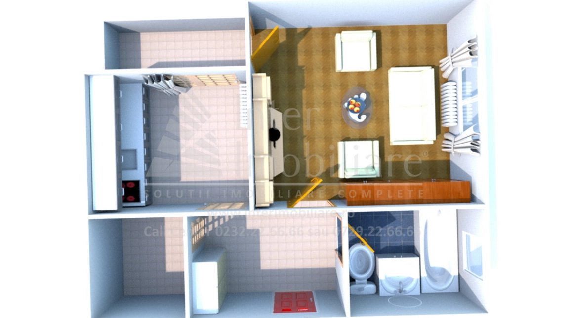 Oferta Apartament nou, 1 camera, 33 mp, Galata, de vanzare,  Notariat Iulia Paduraru imagine 1