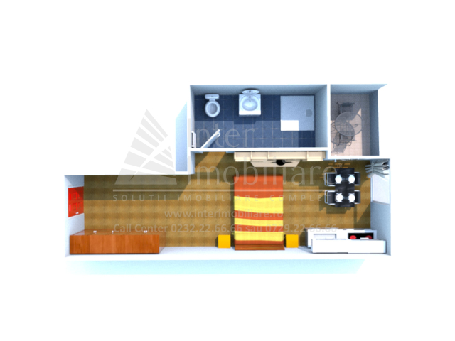 De vanzare apartament nou, 1 camera,  open-space,  44 mp, Mamaia Nord,  (Lac Siutghiol) 161947