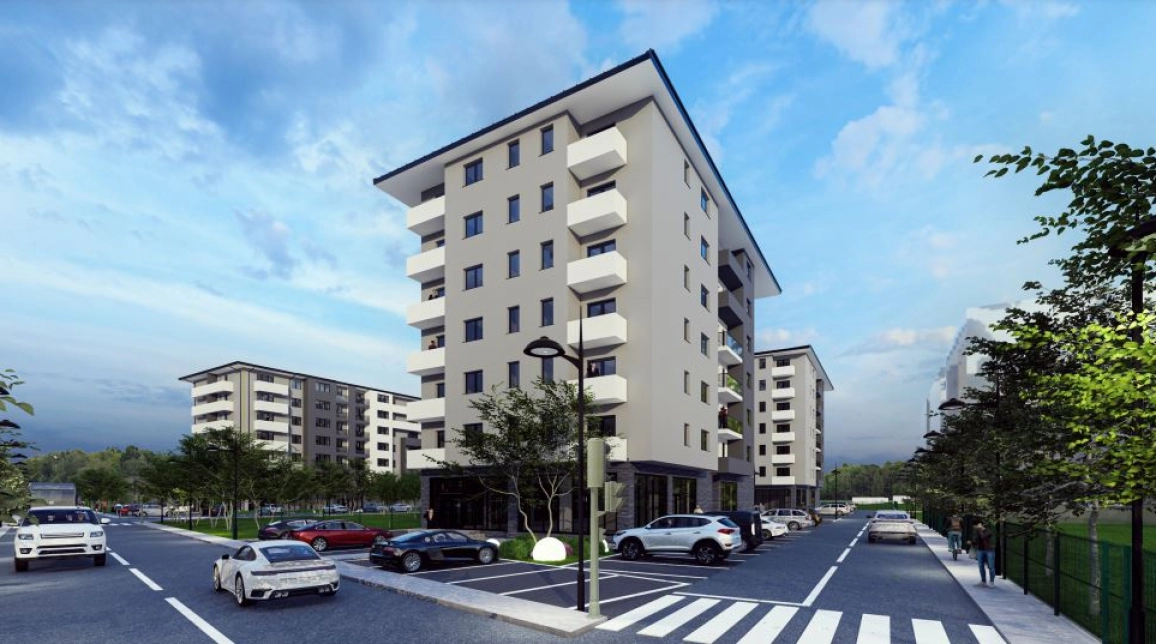 Oferta Visani apartament nou 45 mp, 2 camere, open-space, de vanzare,  TLT Visan imagine 4