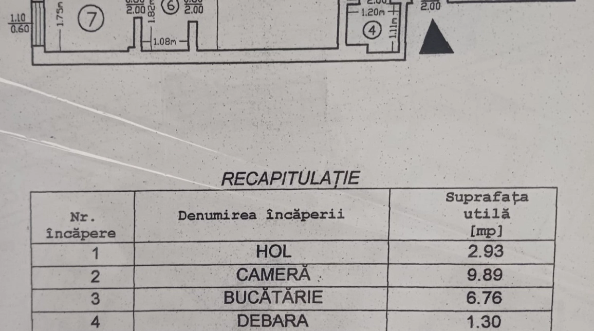 Oferta De vanzare apartament, 3 camere, semidecomandat, 56 mp, Podu Ros,  Universitatea Gheorghe Asachi imagine 3