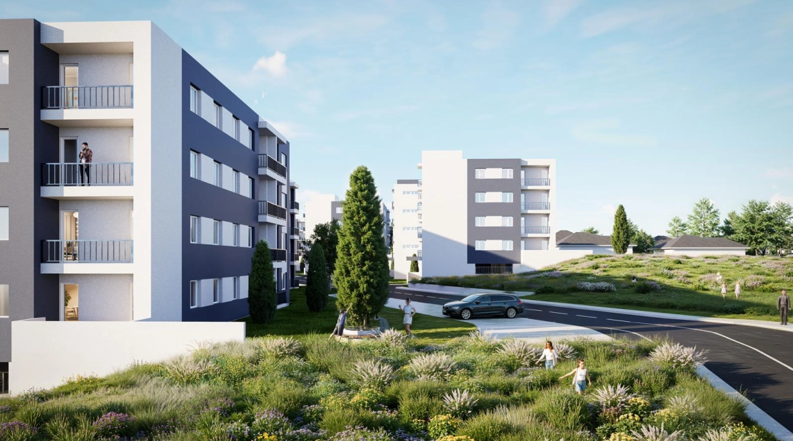 Oferta De vanzare apartament nou, 2 camere, open-space, 44 mp, CUG,  Valea Adanca - Penny Market imagine 5