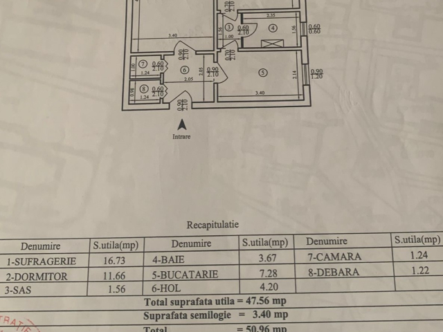 Apartament de vanzare, 2 camere,  decomandat,  51 mp, Tatarasi,  (Scoala Ionel Teodoreanu) 162545