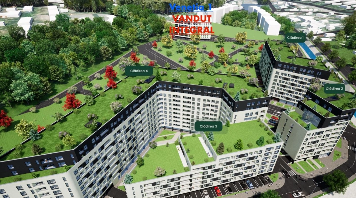 Oferta Tatarasi apartament nou 44 mp, 1 camera, decomandat, de vanzare,  Lac Venetia imagine 4