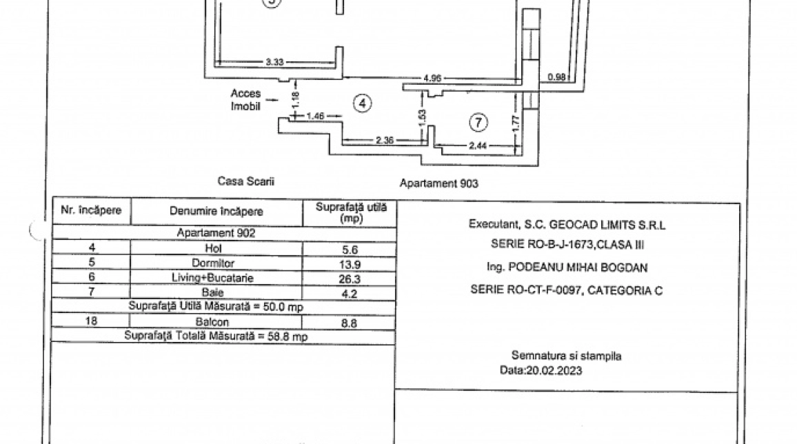 Oferta Mamaia Nord apartament nou 59 mp, 2 camere, decomandat, de vanzare,  KOYA TOWER imagine 17