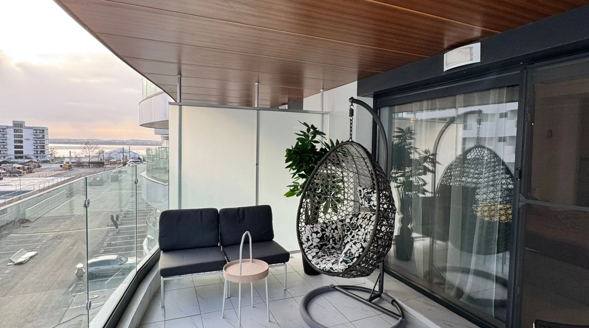Oferta 1 camera, decomandat, 41 mp, de vanzare apartament nou in zona Mamaia Nord,  PARCARE INCLUSA,VEDERE LATERALA la MARE imagine 15