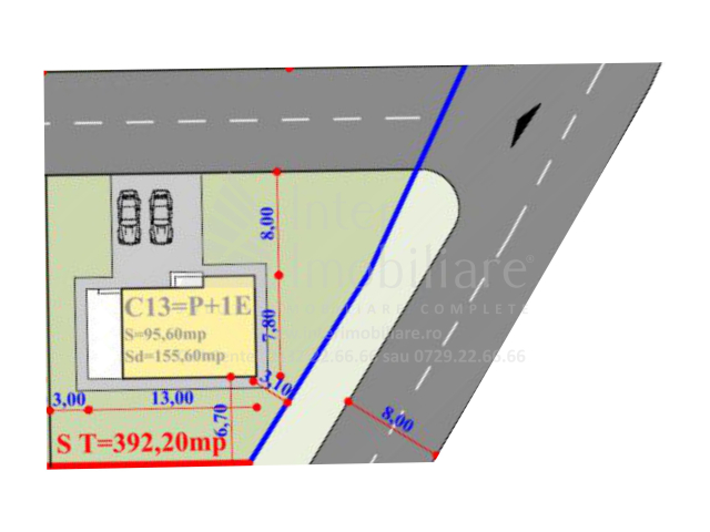 Teren  Valea Adanca Lac Ezareni 392mp  161894