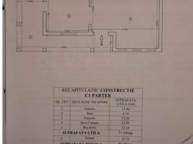 Apartament 3 camere - Lunca Cetatuii