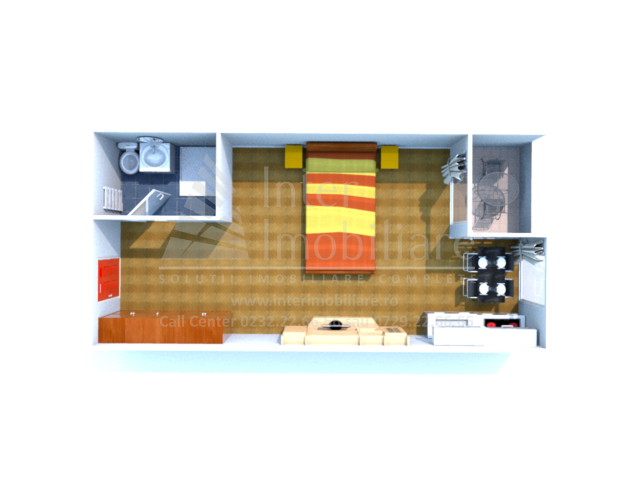 Apartament nou de vanzare, 1 camera,  open-space,  50 mp, Mamaia Nord,  (Lac Siutghiol) 161950