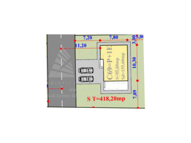 Teren  Valea Adanca Lac Ezareni 418mp  161899