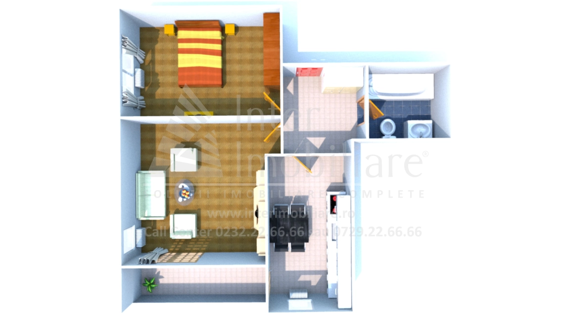 Oferta Apartament nou de vanzare, 2 camere, decomandat, 59 mp, CUG,  Valea Adanca - Penny Market imagine 1