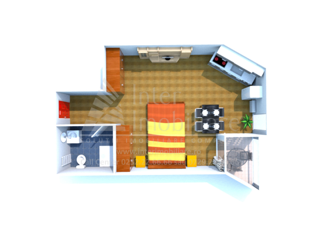 1 camera,  open-space,  47 mp, de vanzare apartament nou in zona Mamaia Nord,  (Prima linie la Mare) 161928