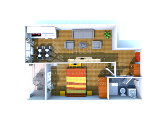 De vanzare apartament nou, 2 camere,  open-space,  61 mp, Mamaia Nord,  (Lac Siutghiol) 161952