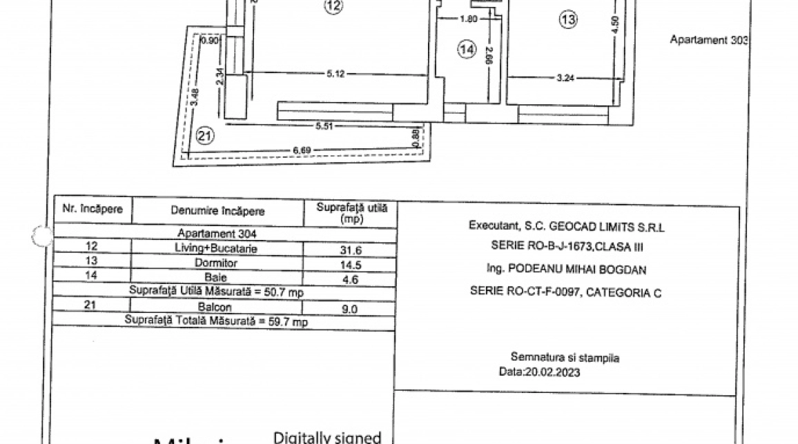 Oferta Mamaia Nord apartament nou 60 mp, 2 camere, decomandat, de vanzare,  KOYA TOWER imagine 16