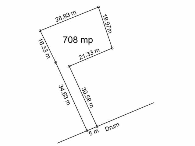 Teren  Rediu  708mp  162119