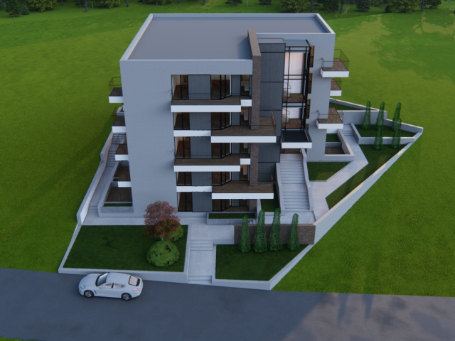 Apartament nou, 2 camere  open-space,  52 mp, Visani, de vanzare,  (Profi Visan) 159151