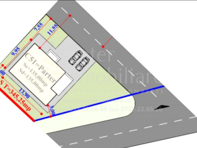 Teren  Valea Adanca La 1 km de 5 drumuri 345mp  161979