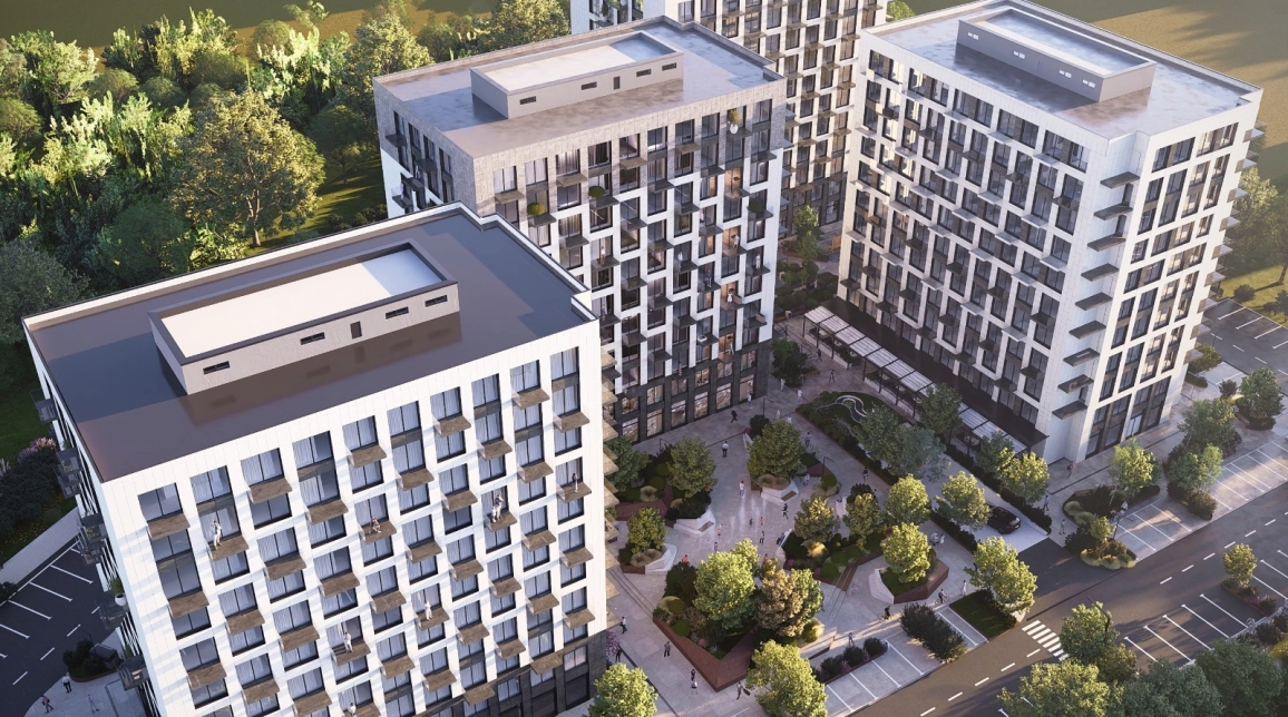 Oferta Apartament nou, 2 camere open-space, 44 mp, Tatarasi, de vanzare,  Supermarket Lidl-Aurel Vlaicu imagine 1