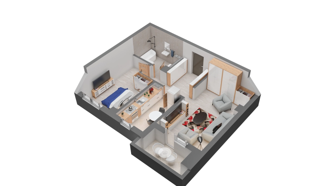 Oferta De vanzare apartament nou, 2 camere, decomandat, 57 mp, Dacia,  Intersectia Tigarete imagine 21