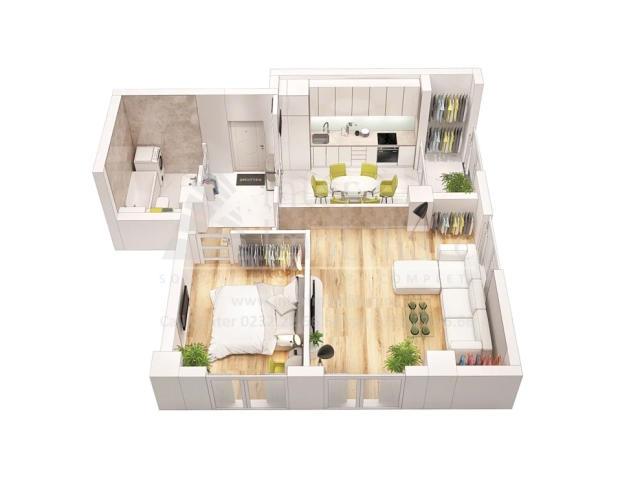 Apartament 2 camere - Nicolina
