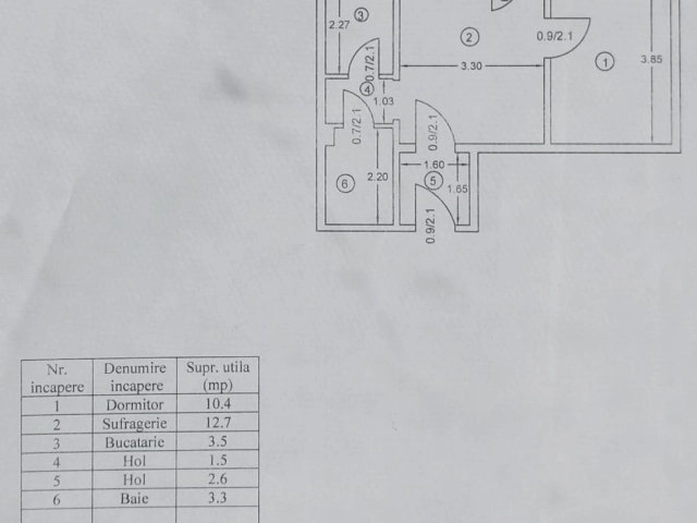 Apartament 2 camere - Podu Ros