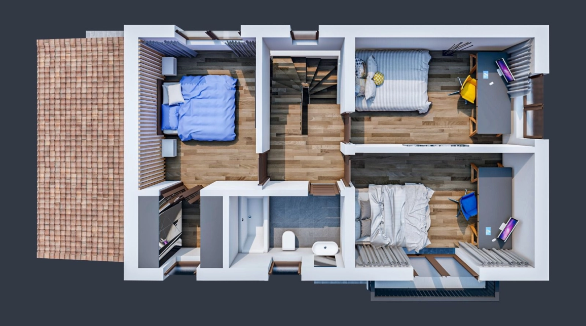 Oferta Casa de vanzare, 3 camere, 96 mp, Ciurbesti,  Miroslava imagine 10