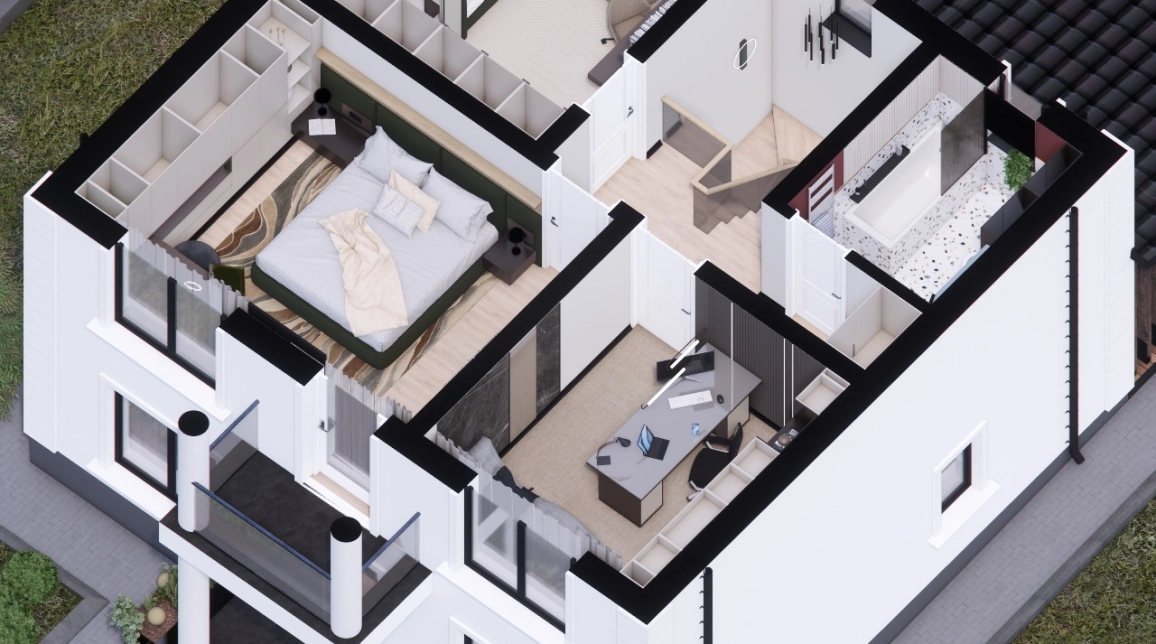 Oferta Casa, 4 camere , 120 mp, Visani, de vanzare,  Str Regina Maria imagine 9