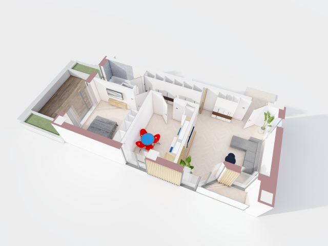 Bucium apartament nou  55 mp, 2 camere,  decomandat, de vanzare,  (Profi Visan) 158934
