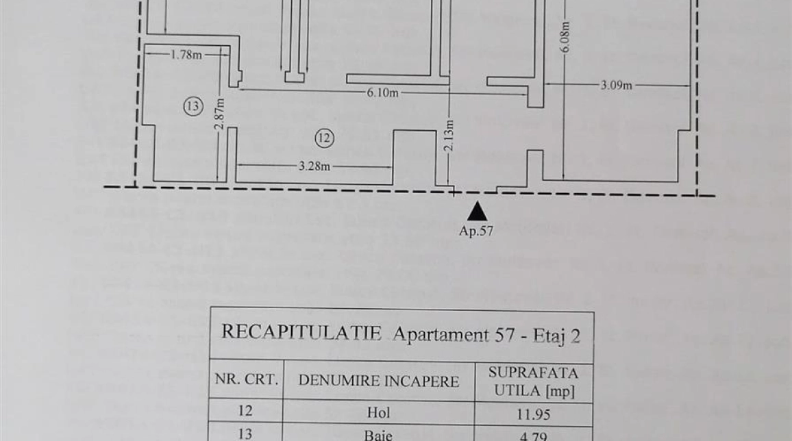 Oferta Apartament, 3 camere decomandat, 75 mp, Lunca Cetatuii, de vanzare,  Visoianu imagine 9
